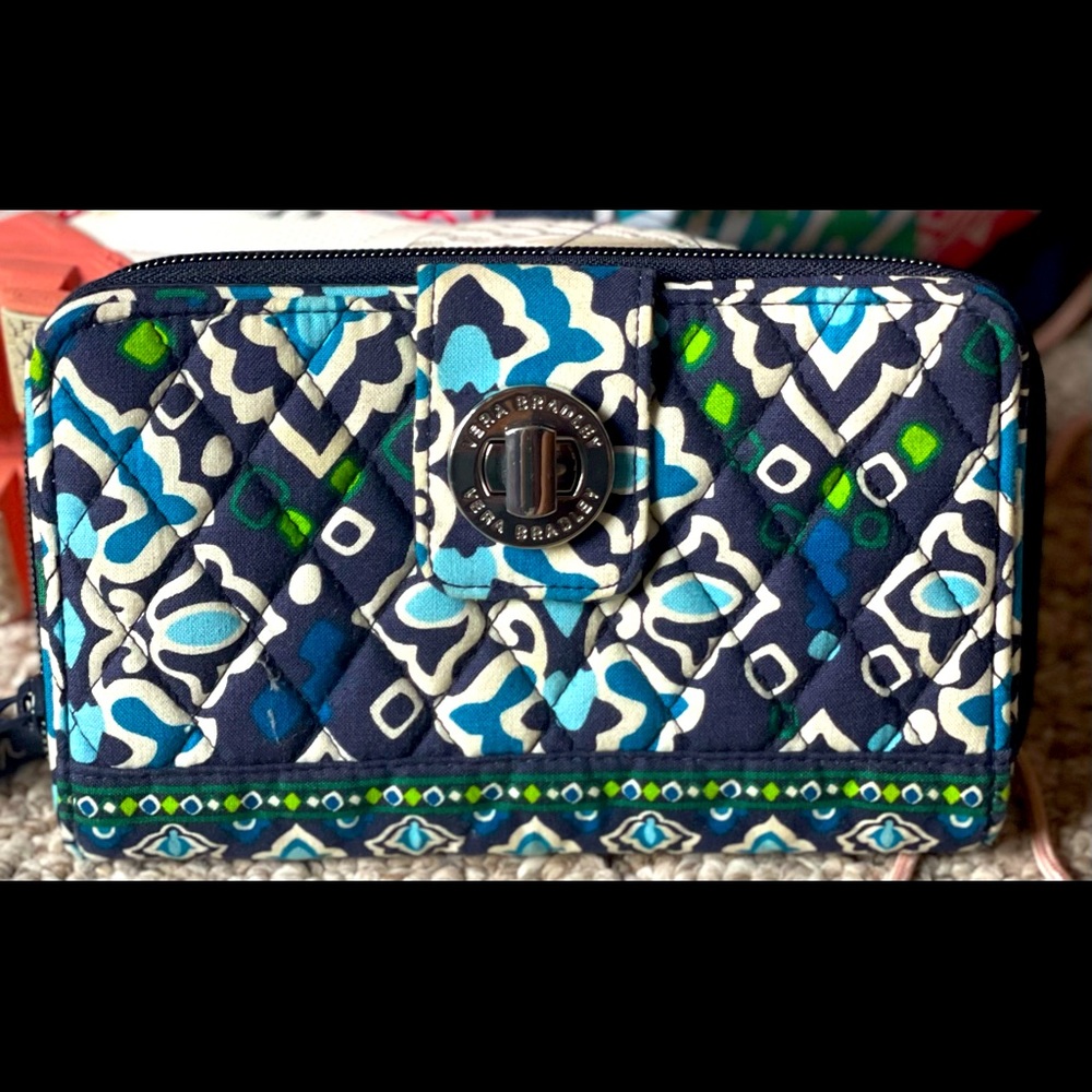 Vera Bradley Turnlock Wallet